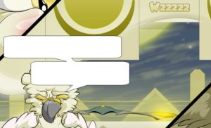 Prince Meru prepares to depart the Wadjet City for Vanaheim.